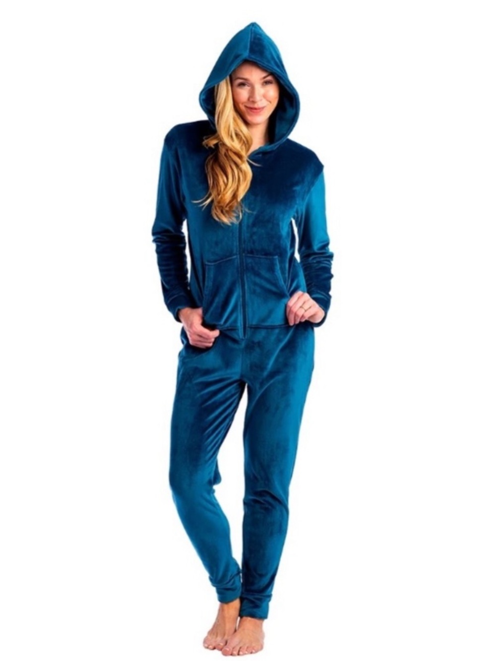 Softies by Paddl Murphy Lavander Hooded Plush Onesie Jumper. Cozy. Loungewear. M